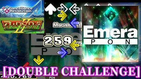 【DDR A】 Emera [DOUBLE CHALLENGE] 譜面確認＋クラップ
