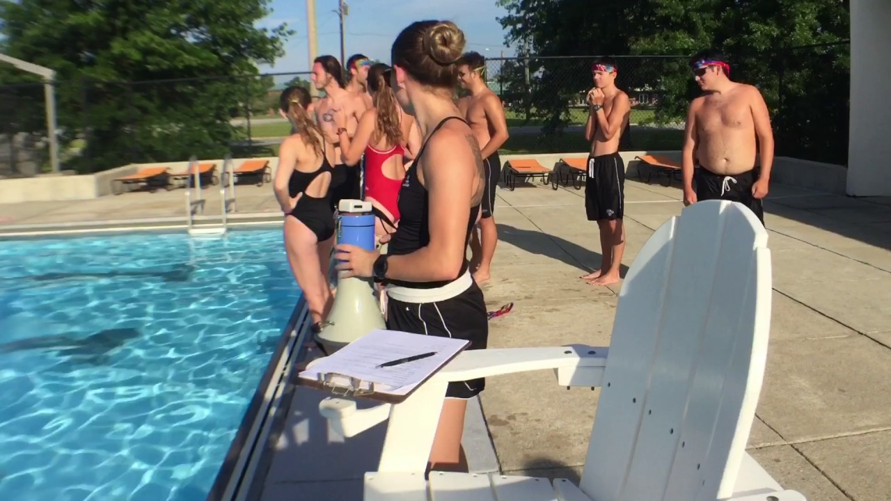 MCCS LejeuneNew River Aquatics Lifeguard Games 2017 YouTube
