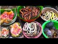 Asian Street Food, Buying Foods In Cambodian Market, Walk Around Market Food In Asia