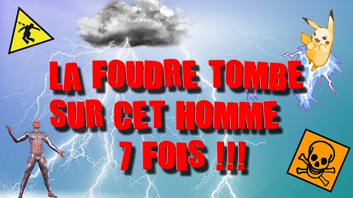 CET HOMME a été frappé par LA FOUDRE 7 FOIS !!! [RECORD DU MONDE]