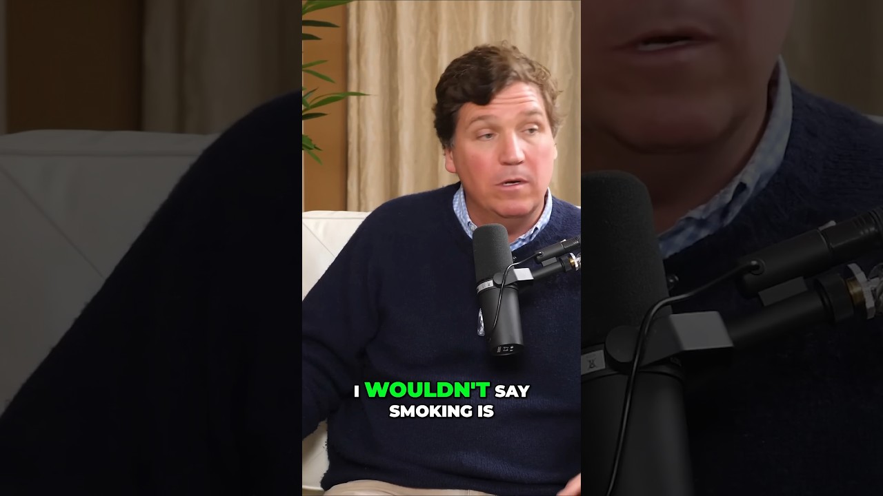 Tucker Carlson And Theo Von On Smoking