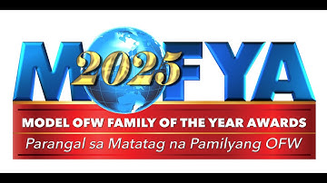 2025 Model OFW Family of the Year Awards - Mr. Nelson Lauang and Family - Sea-based Category