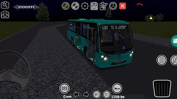 Proton bus simulator urbano com MOD map Aricanduva linha 129I-10 com Neobus spectrum city a noite