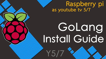 Raspberry Pi Go Programming Language Install Guide (Youtube Tv ep5/7)