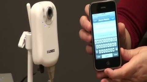 Lorex Network Camera Easy Connect  iPhone- LNE3003 video 3