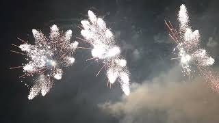 700 Jahre Zethau Dorffest Feuerwerk