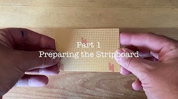 DIY Modular Sessions - Build Series. Eddy Bergman Sample and Hold. PART 1 - PREPARING THE STRIPBOARD