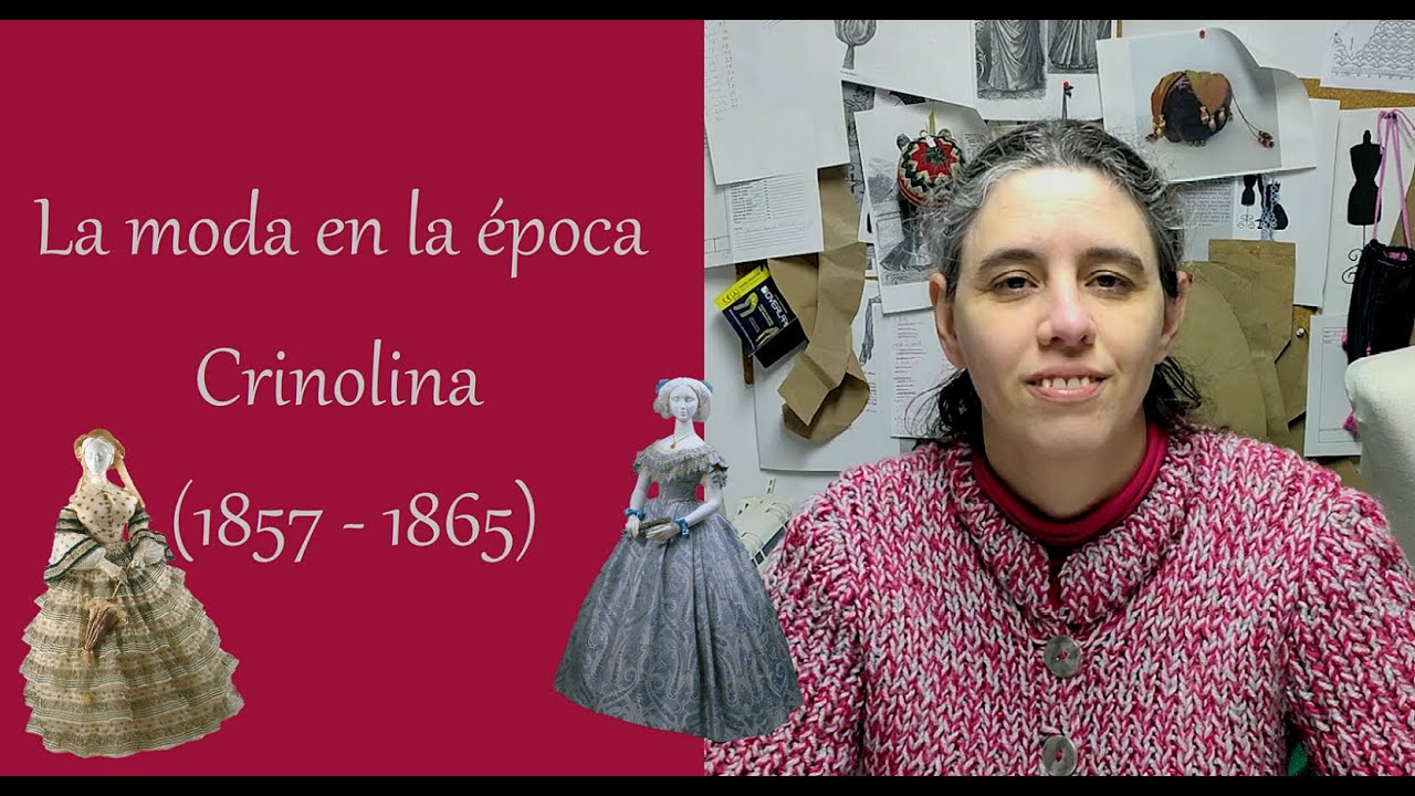 Moda en la época crinolina (1857 - 1865) - YouTube