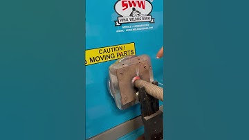 Automatic Base jack Welding machine - Sww - #scaffoldindmachines #scaffolding #shorts