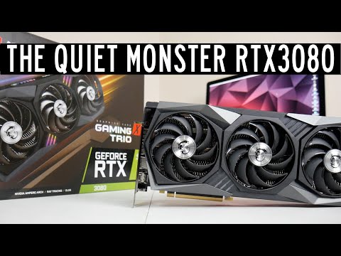 MSI RTX  Gaming X Trio   ALMOST SILENT!   YouTube