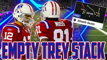Best Madden 21 Passing Offense!! Empty Trey Stack- Smash Seam!!