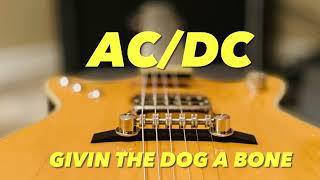 AC/DC Givin the Dog a Bone Cover (Malcolm Young Guitar Parts)