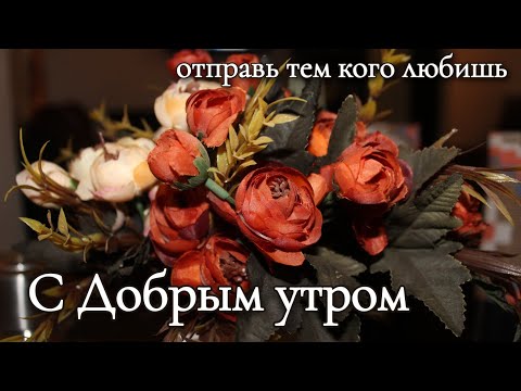 С добрым утром пожелание хорошего дня открытка музыкальная | отправь тем кого любишь!