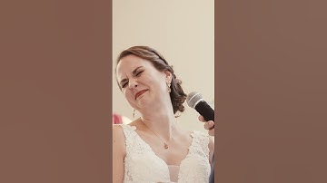 Bride can’t hold back her crying face during vows | Ashley & Sage