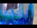 Alcohol Ink Drips into Deep Resin Molds  | 454