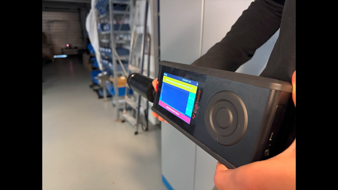 Laser spectroscopy method to identify rocks, plastics, powders and liquids  from distances 10-100m