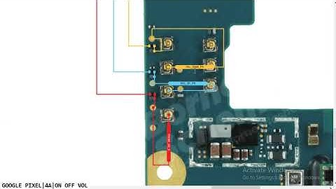 GOOGLE PIXEL 4A ON OF Volume Powar Kiy Problem Ways Hardware Solution #borneoschematic #gsmstore #bo
