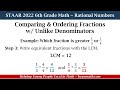 6th Grade Math: Comparing and Ordering Rational Numbers