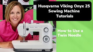 Husqvarna Viking Onyx 25 Twin Needle