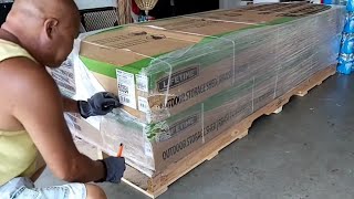 Lifetime Outdoor Shed Model 60354 #unboxing