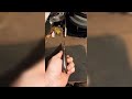 Tracker knife made out of leaf spring.