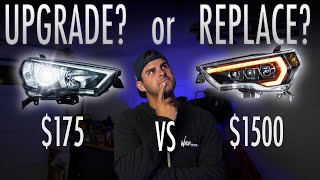 4Runner Headlights  UPGRADE? or REPLACE?  Options for your 5th Gen