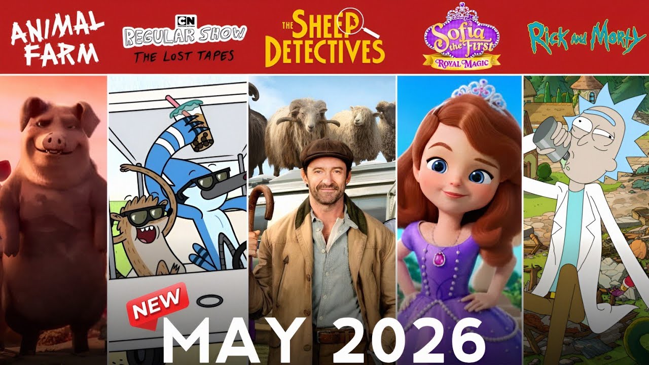 Every Animated Release In May 2026 | A Complete Lineup - YouTube