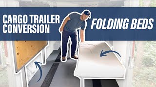Cargo Trailer Conversion Folding Beds