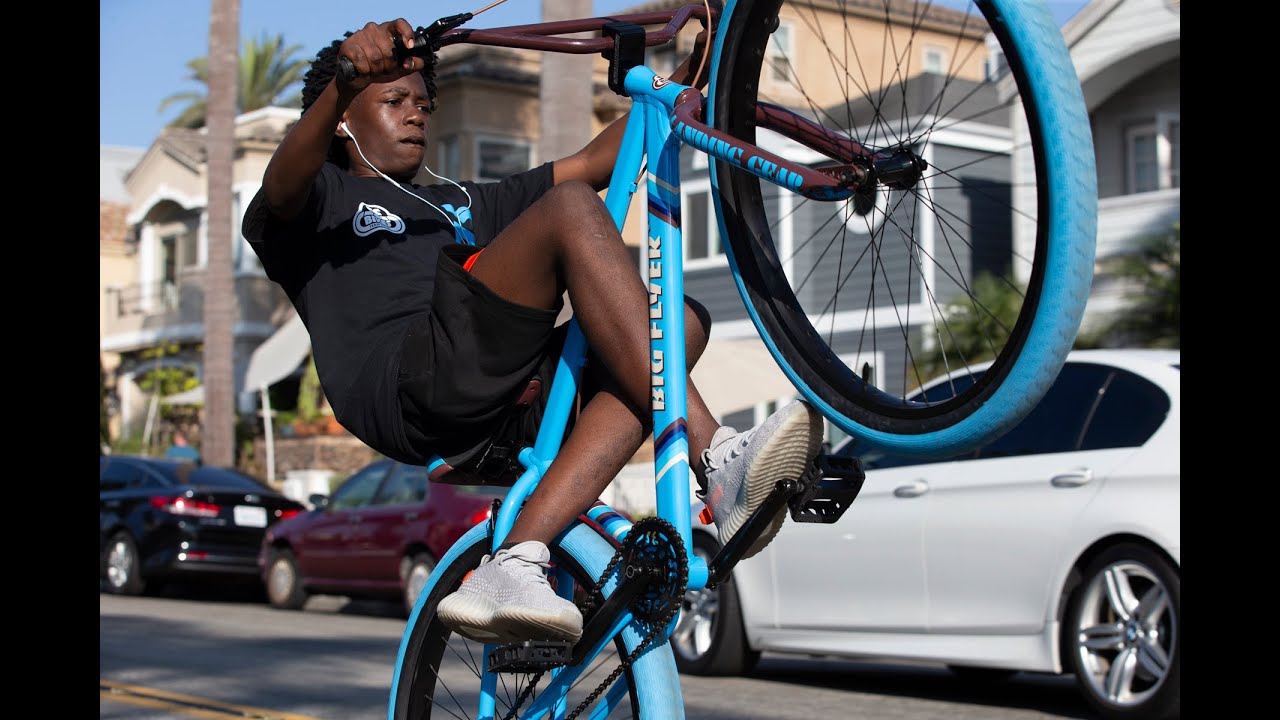 Tyler The Creator Loves Riding His Bike! - BlackCycling