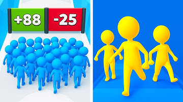 🚀 Count Masters 🆚 Join Clash 3D – Epic Crowd Fight! Max Level Walkthrough (Android/iOS) Ep473