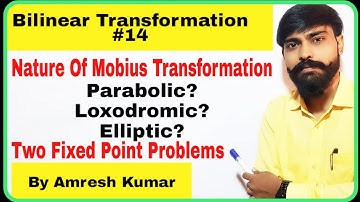 Nature of mobius transformation || how find normal form|| fixed point by amresh kumar