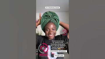Quick Turban Gele Headwrap for beginners #tutorial #headwrap #tutorial