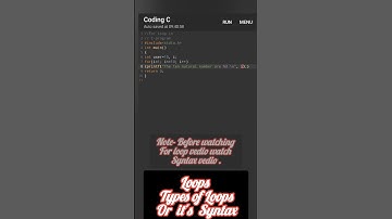 For Loop in C-Programming with examples #forloop #loops #cprogramminginhindi