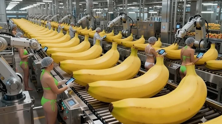 Inside a banana bread factory – An incredible automated production process Hd