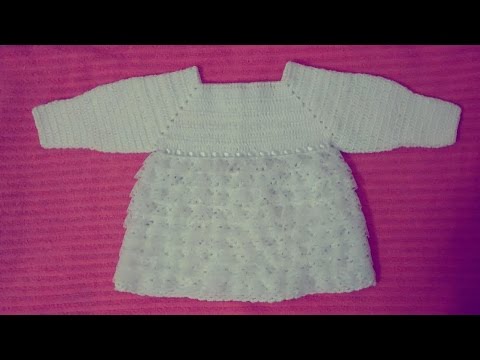 vestido de croche para bebe recem nascido