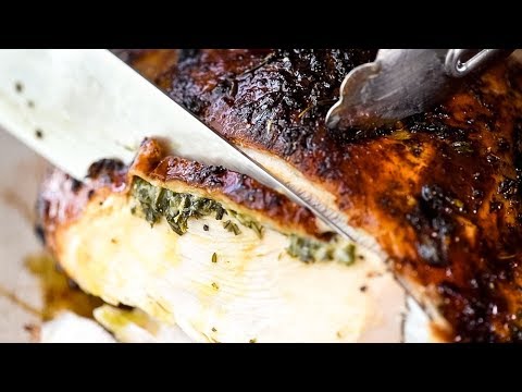 Garlic Herb Butter Roasted Turkey Breast