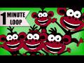 [2 MINUTE LOOP] 🐒Five Little Monkeys 120 Sound Variations Remix | Fun Beat Versions | Nursery Rhymes