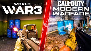 World War 3 vs COD: Modern Warfare - Direct Comparison! Attention to Detail & Graphics! PC ULTRA 4K