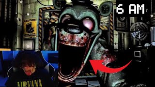 I Played Graveyard Shift at Fredbear’s… BIG MISTAKE😭