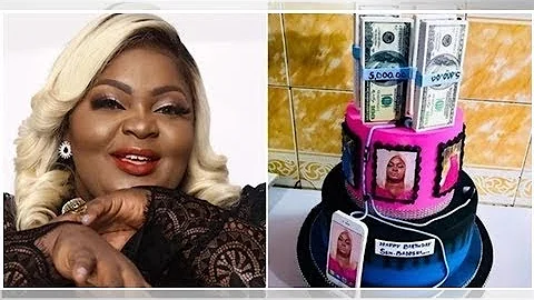 Eniola Badmus shares photos of beautiful cakes she received for her birthday
