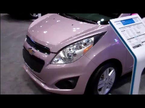 2013 Chevy Spark In Techno Pink