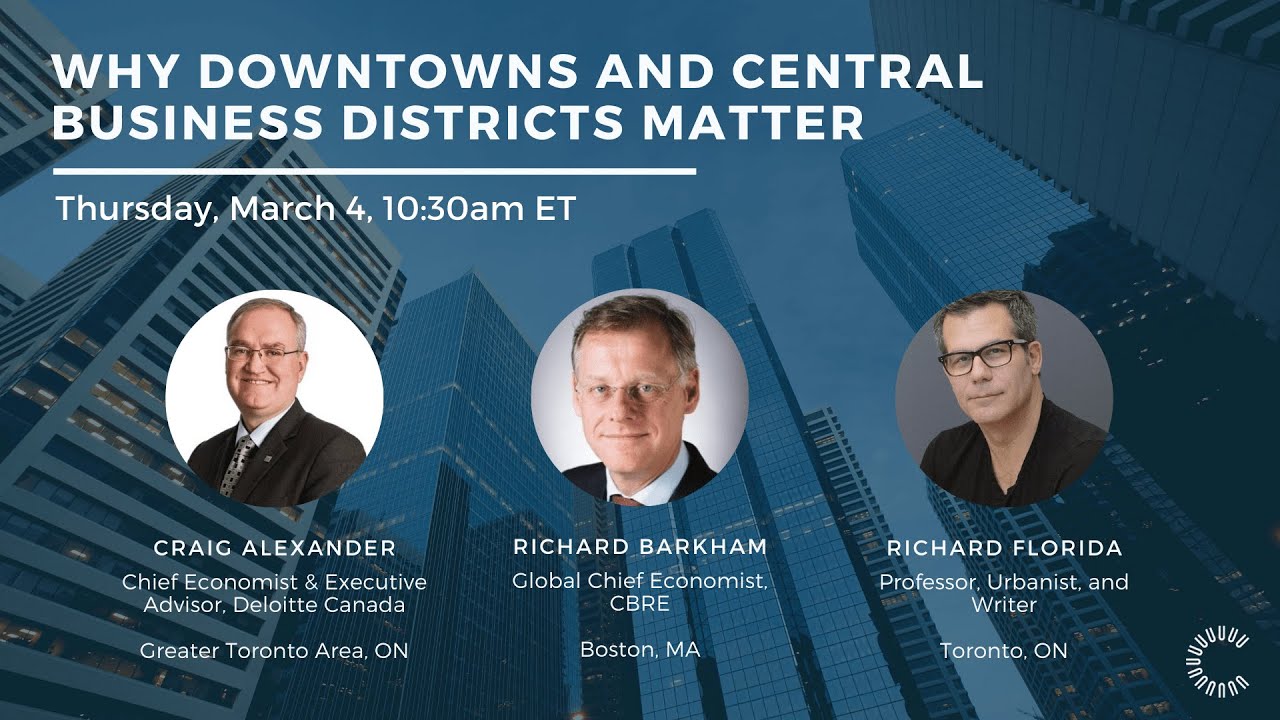 Why Downtowns and Central Business Districts Matter