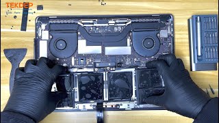 Как заменить неисправную батарею! Сенсорная панель MacBook Pro A1707 2016 г. 2017 г.