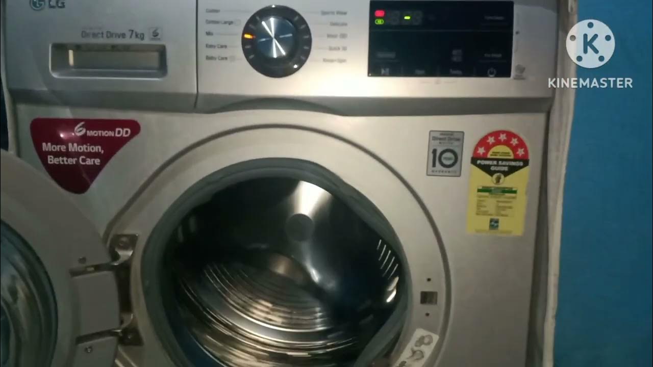 Lg frant load washing machine De error and door switch direct kaise