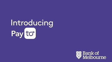 Introducing PayTo