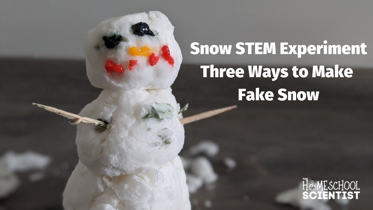 How To Make Fake Snow For Kids - we know stuff