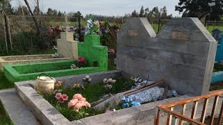 Cementerio de Hualahue Maquehue lX región de la Araucanía Chile