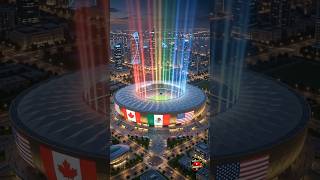 Coupe du monde Usa Mexique Canada à la 5e journee mondiale sans incident.#football #usa #short