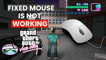 How to Fix Mouse Not Working in GTA Vice City on Laptop/PC (Windows 11, 10, 7) | Permanent Fix