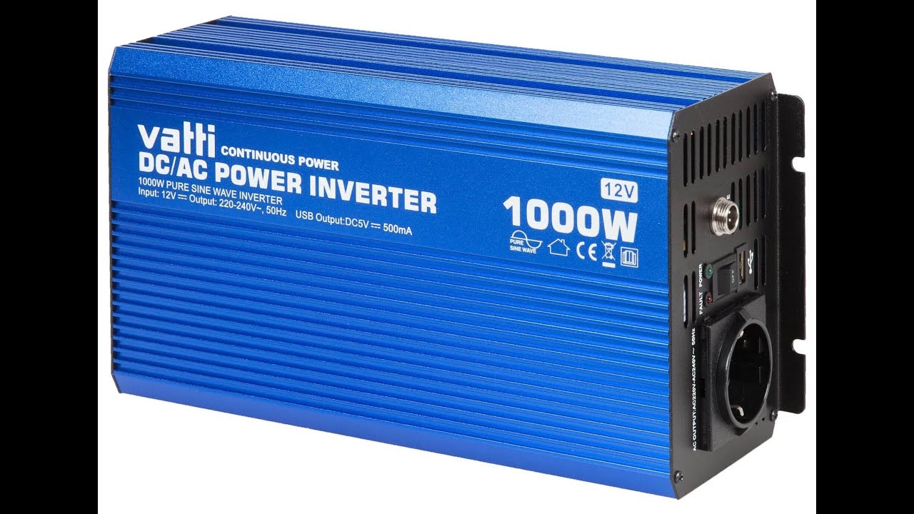 Unboxing 1000W invertteri